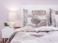 Krepové povlečení KOMFORT Magic banán 70x90, 140x200