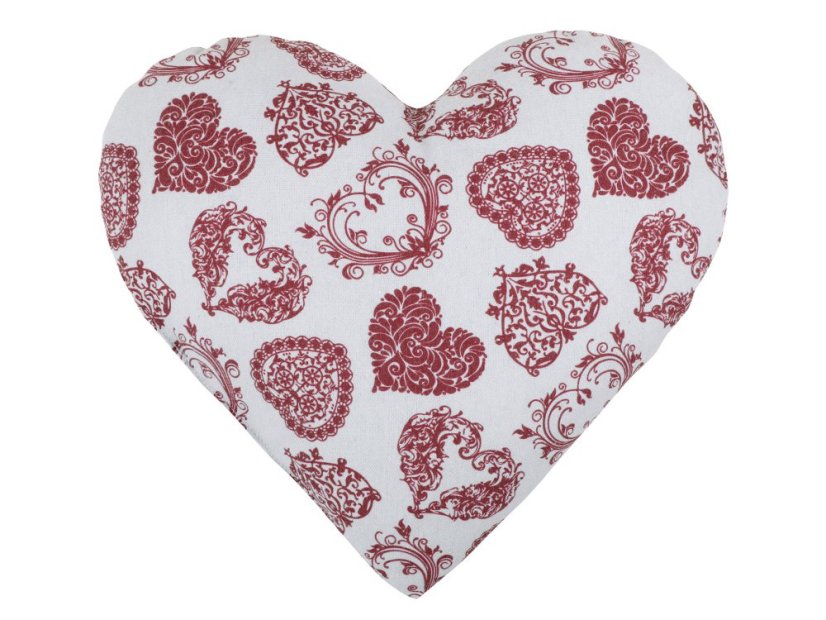 Dekorační polštář Srdíčkové srdce 42x40