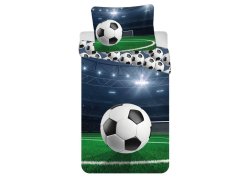 Dětské bavlněné povlečení fototisk 140x200, 70x90 Fotbalový stadion