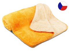 Luxusní deka z mikrovlákna 150x200 Ovečka oranžová 500g