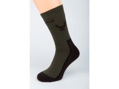 THERMO FROTÉ ponožky pro myslivce 41/42 Jelen