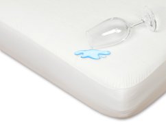 Nepropustné prostěradlo 90x200 Tencel prodyšné bílé