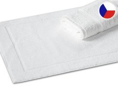 Předložka do koupelny CORSO 750g bílá 50x70