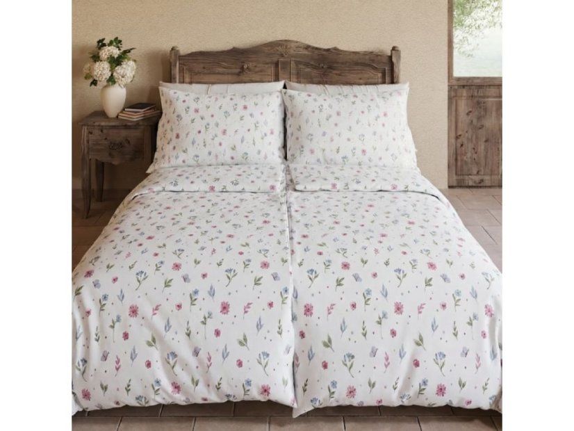 Povlečení bavlna EXCLUSIVE 2x 70x90, 200x200 Letní louka