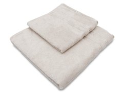 Malý bambusový ručník 30x50 Samboo světle šedý