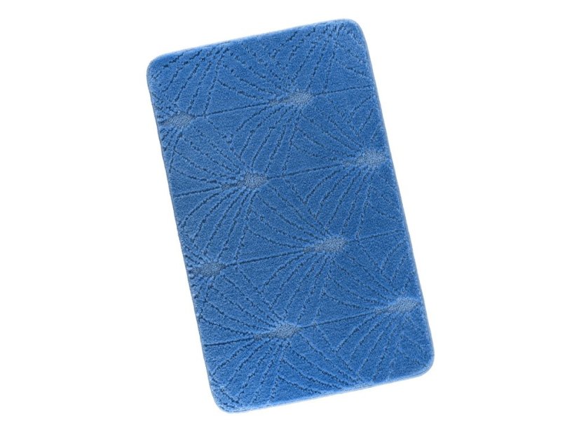 Koupelnová předložka 60x100 Chrpa modrá