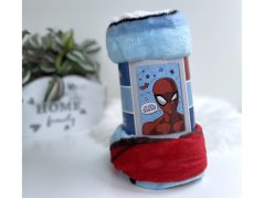 Dětská deka mikroflanel Spider-Man 100x150