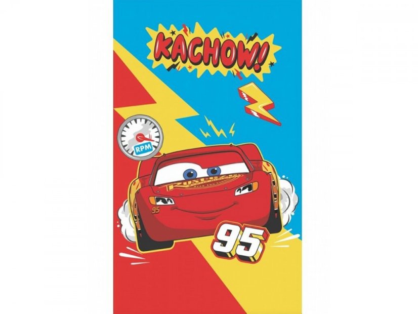 Malý dětský ručník 30x50 Cars 3 Go Blesku!