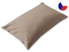 Saténový povlak na polštář 40x60 EXCELLENT TENCEL Jednobarevný nugát