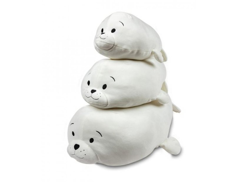 Dětský plyšák Tuleň bílý 55 cm