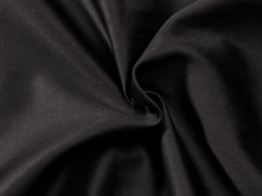 Luxusní saténové prostěradlo na vysokou matraci 90x200 Černé