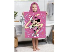 Dětské froté pončo/osuška Minnie Sparkle