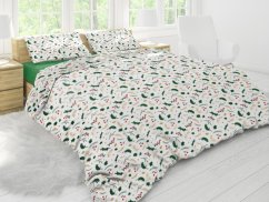 Prodloužené vánoční povlečení bavlna EXCLUSIVE 70x90, 140x220 Runa