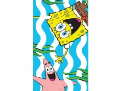 Malý dětský ručník 30x50 Sponge Bob Zábava v moři