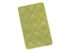 Koupelnová předložka 60x100 Paprsky zelené