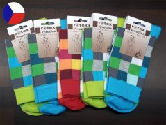 Dámské barevné ponožky Rotex Kostka 39/41 - 5 párů