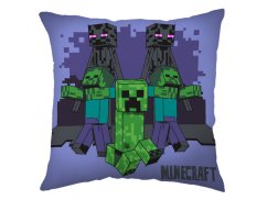 Dětský polštářek 40x40 Minecraft Mobs coming for you