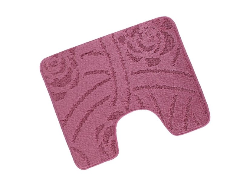 Předložka na WC Růže lila 60x50