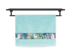 Dětský ručník RUJANA 30x50 Jednorožec mint 400g