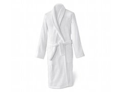 Pánský/dámský froté župan Jerry bílý L