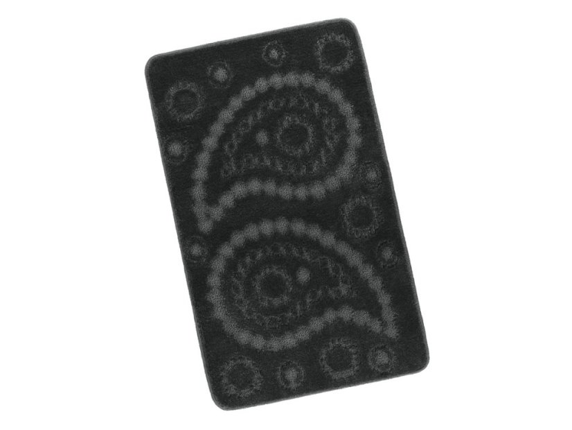 Koupelnová předložka 60x100 Kašmír antracit