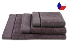 Froté ručník z mikrobavlny STAR 450g antracitový 50x100