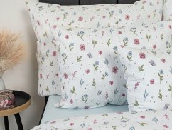 Francouzské povlečení krep EXCLUSIVE 2x 70x90, 220x200 Letní louka