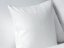 Damaškový dekorační polštářek 40x40 EXCELLENT GEON Tulipánová linie bílá