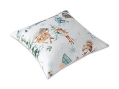 Vánoční povlak na polštář 40x40 GEON Zimní příroda