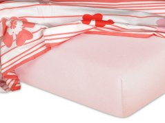 Jersey prostěradlo 80x220 EXCLUSIVE pudrové