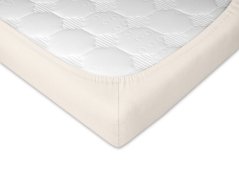 Jersey prostěradlo do postýlky 60x120 EXCLUSIVE banánové