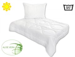 Set polštář a přikrývka Aloe Vera letní 140x200 + 70x90