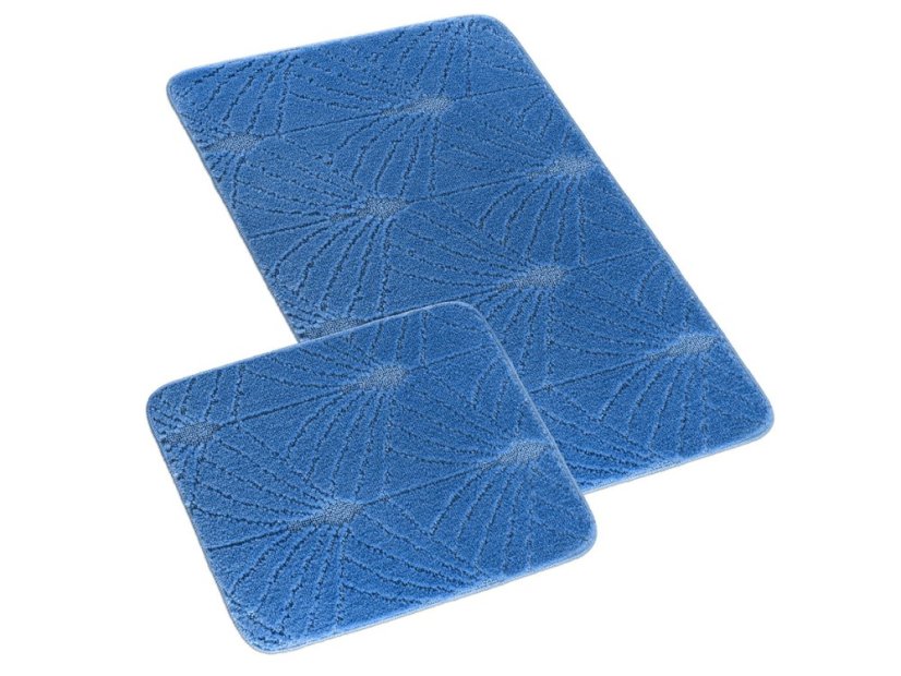 Koupelnová předložka 60x100 Chrpa modrá