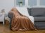 Luxusní deka OVEČKA 150x200 Hladká čokoládová