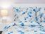 Krepové povlečení KOMFORT Bloom elegance banán 70x90, 140x200