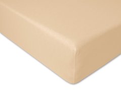 Dětské jersey prostěradlo do postýlky 60x120 EXTRA Světle béžové