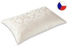 Damaškový povlak na polštář 70x90 EXCELLENT ORNELLA Melodie ornamentu smetanová