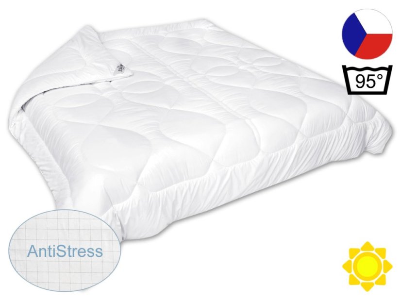Francouzská přikrývka 200x200 AntiStress letní 600g