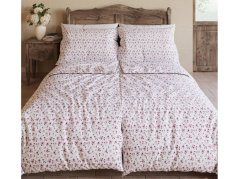 Bavlněné povlečení PROVENCE COLLECTION Violeta fialová 2x 70x90, 240x220