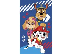 Malý dětský ručník 30x50 Paw Patrol blue