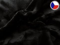 Prostěradlo mikroflanel SLEEP WELL 90x200 Černá