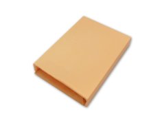 Jersey prostěradlo na vysokou matraci 140x200 EXTRA Písková