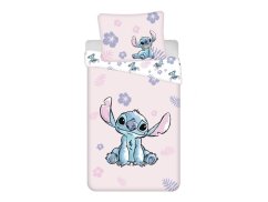 Dětské povlečení 140x200, 70x90 Lilo a Stitch pink