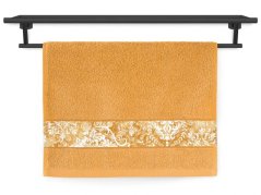 Malý ručník 30x50 RUJANA 400g Zámecká elegance oranžová