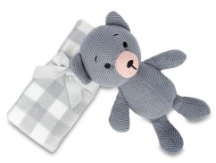 Dárkový set pro miminko SLEEP WELL Medvídek Teddy + deka