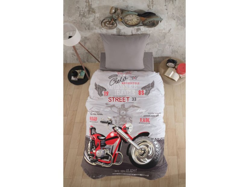 Povlečení pro mladé EXCLUSIVE Street King 70x90, 140x200