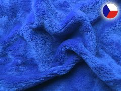Prostěradlo mikroflanel SLEEP WELL 90x200 Královsky modrá
