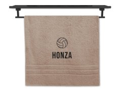 Osuška se jménem NA PŘÁNÍ béžová 70x140 Volejbal