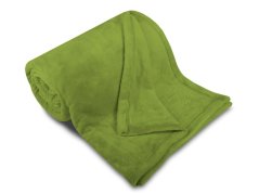 Luxusní mikroplyšová deka ME UNI SLEEP 150x200 Kiwi 300g