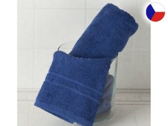 Froté osuška 70x140 RUJANA 400g Pruh tmavě modrý